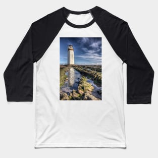 Southerness Lighthouse HDR photo Dumfries and Galloway Baseball T-Shirt